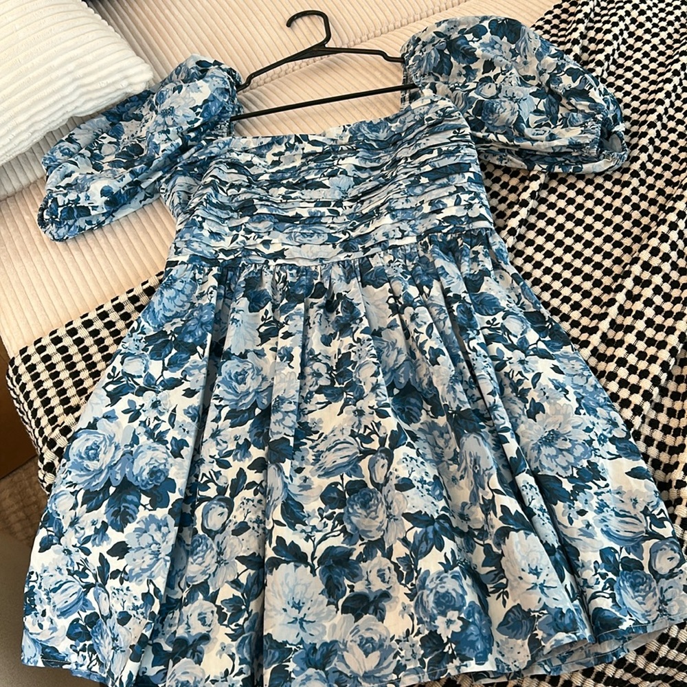 Blue Flower Dress